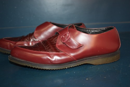 Vintage Dr Martens Ashland Monk Creepers Airwair Schuhe Gr. 12 Goth Punk Rockabilly - Bild 7 von 15