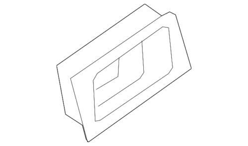 Mango interior para Ford (N/P 8S4Z-7822600-AB)