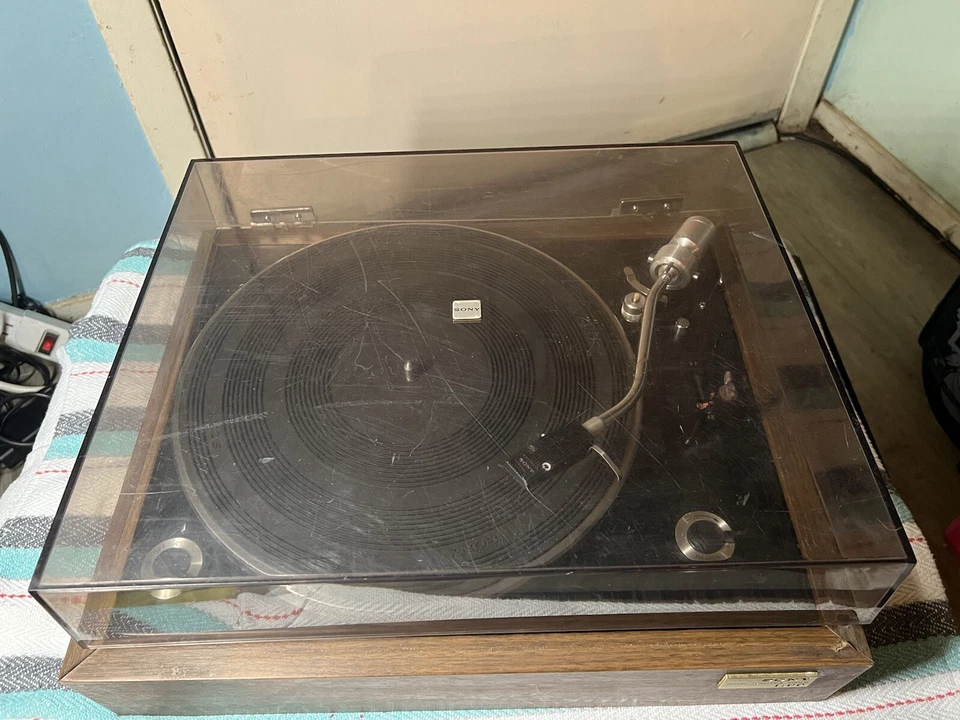 Sony PS-1100 Stereo Turntable System For Parts - Image 3 of 4
