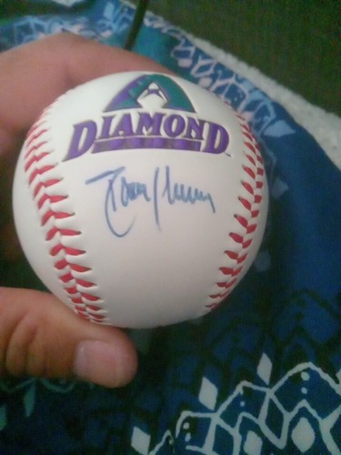 Randy Johnson Autographed Official NL Baseball Arizona Diamondbacks - Picture 2 of 2