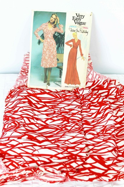 diane von furstenberg wrap dress pattern vogue 1549