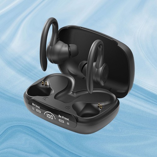 Wireless Bluetooth 5.3 Headphones Headset Stereo Ear Hook TWS Earphones Earbud
