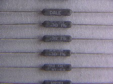 40 Dale Vishay RS-1A .3 Ohm 1 1W Si Power Resistors