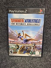 PS2 Summer Athletics The Ultimate Challenge Video Game Complete Tested
