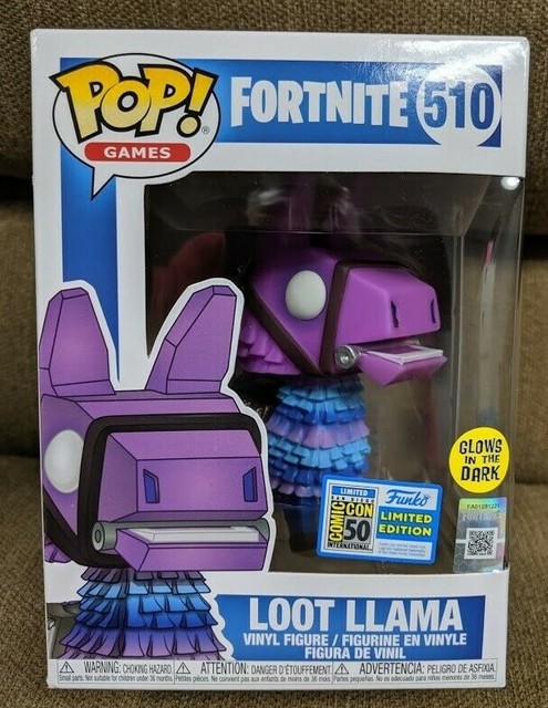 loot llama funko pop glow in the dark