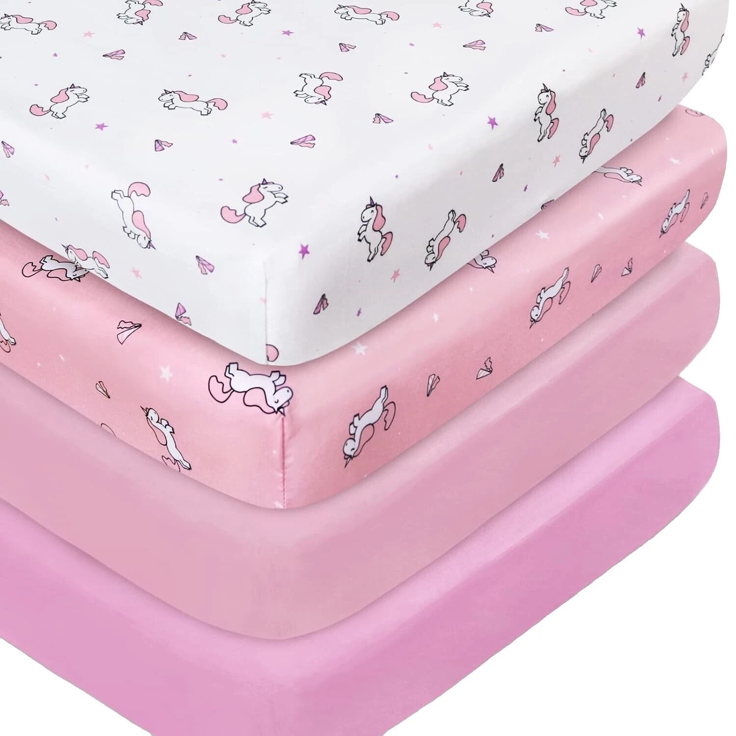 Girls Nursery Flat Sheets