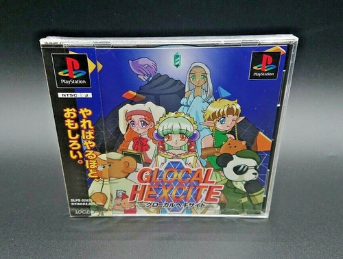Glocal Hexcite For Ps1 Puzzle Game Sealed Playstation 1 Japan Ntsc J Ebay