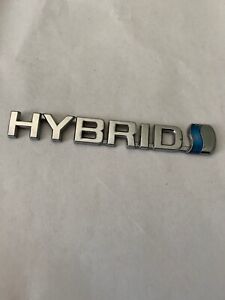Part Number 75374-47010 Toyota Prius Hybrid Badge
