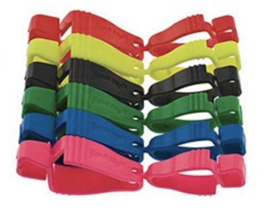 Glove Guard Clips with Patented Safety Breakaway Design GG Lanyard Locking Teeth