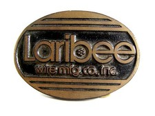 Vintage Laribee Wire Mfg Co., Inc Belt Buckle - by Dyna 12022013