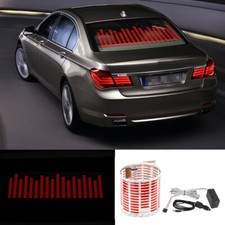 Car Music Rhythm Led Flash Light Sound Activated Equalizer Sticker Sensor Lamp
