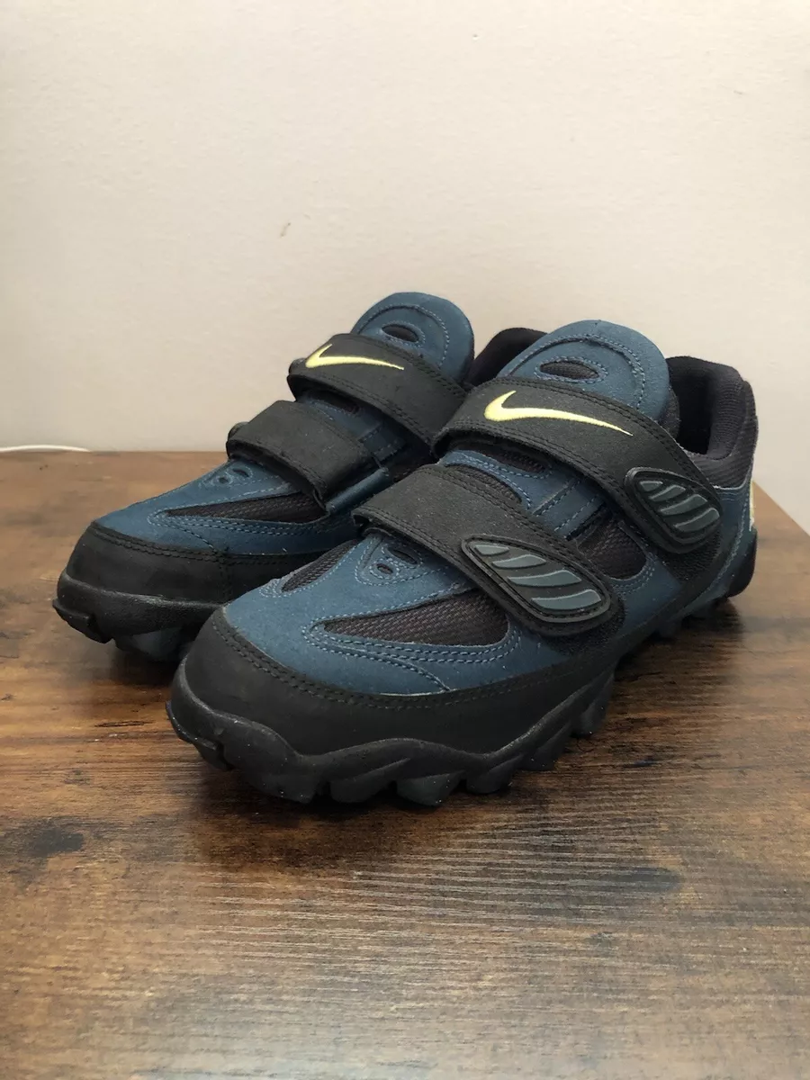 Nike ACG Mens Mountain Bike Cycling Athletic Shoes Cleats Blue