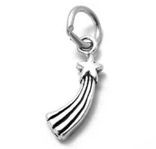 925 Sterling Silver Shooting Star Charm