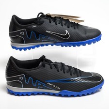 Nike Zoom Mercurial Vapor 15 Academy TF Men's Sz 6 Turf Black/Blue Soccer Cleats