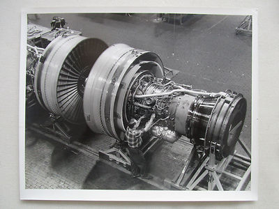 PRESSEFOTO BOURGET PRATT & WHITNEY FLUGZEUG JT9D TURBOFAN MOTOR BOEING 747
