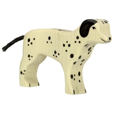 Holztiger 80062 Dalmatian 11 Cm Wooden Figures Series Farmland