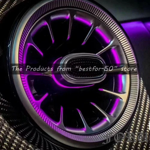 5PCS Air Vents LED Ambient Light 12 Colors For Mercedes-Benz W117 GLA、CLA-Class - Picture 6 of 10