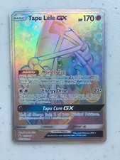 Tapu Lele GX Rainbow Rare Hyper Rare 155/145 Guardians Rising NM/M secret rare on eBay