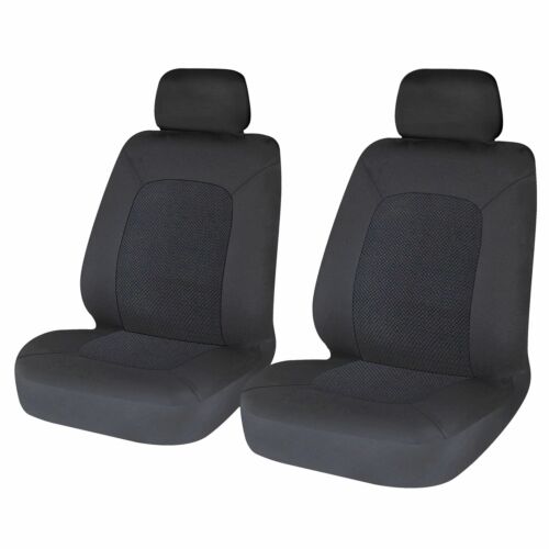 UKB4C Modern Black Front Set Car Seat Covers for Jeep Grand Cherokee - Afbeelding 1 van 2