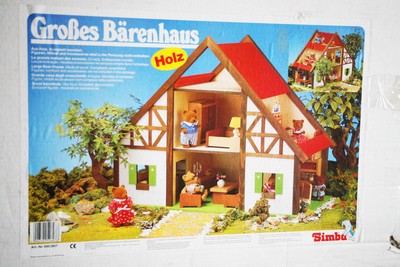 sylvanian families wooden house