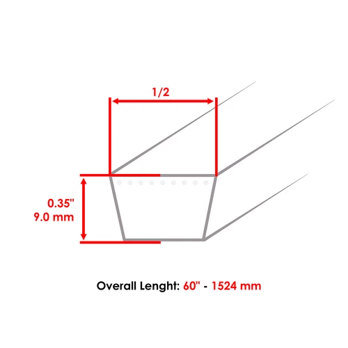 754-0497 954-0497 PTO Belt For Troy Bilt LT-1742 LT-1842 LT-2046 LTX 1842 2146 - Bild 2 von 7