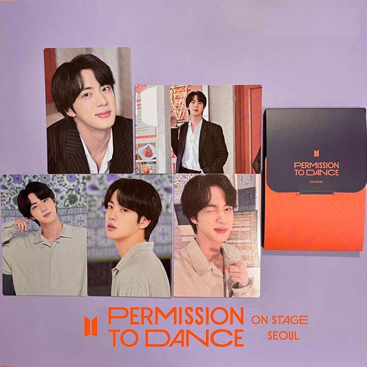 BTS JIN PTD PERMISSION TO DANCE On Stage SEOUL Mini Photo