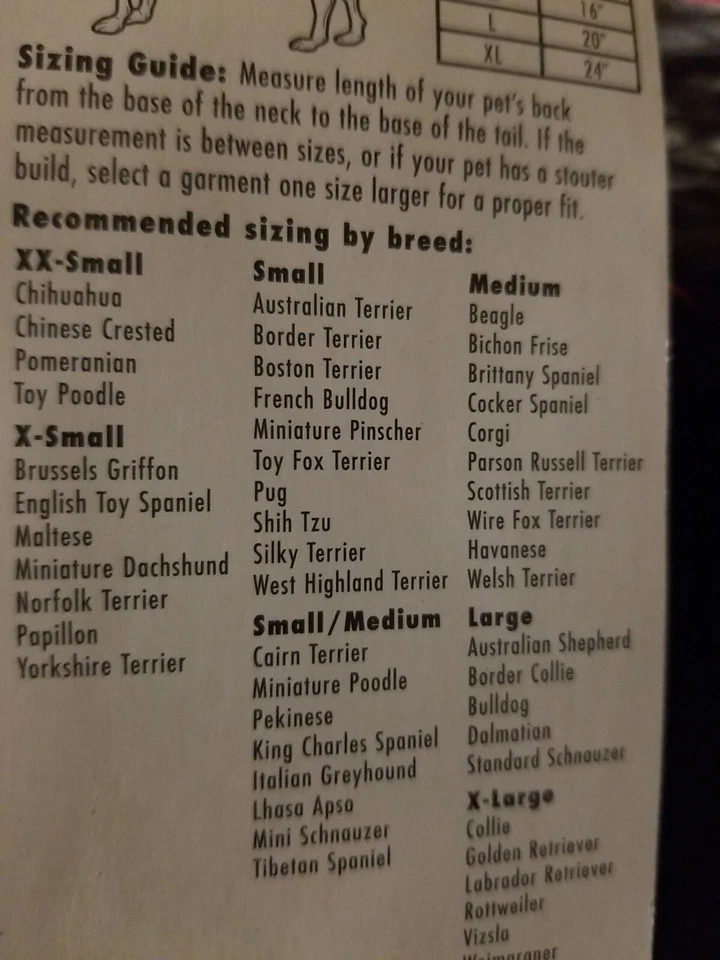 Halloween Glow in the Dark Dog Costume in Black & Red Color- Medium Size  - Image 3 of 4