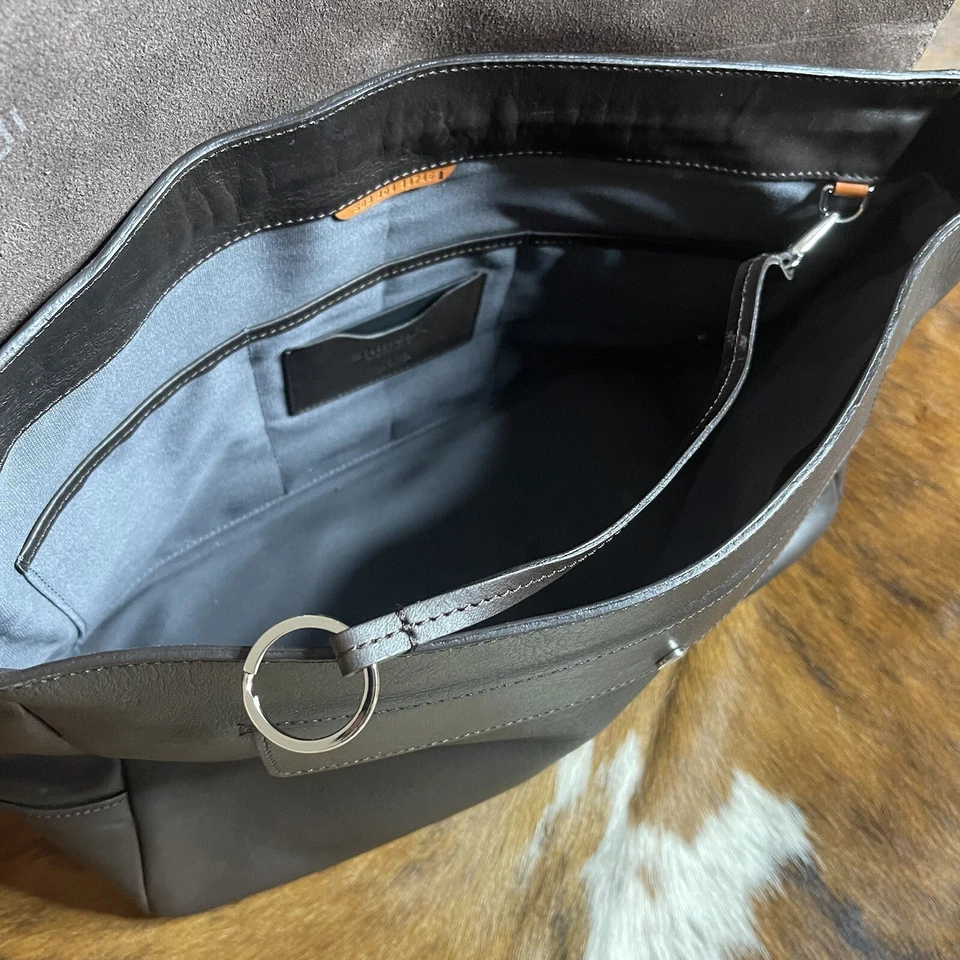 Bolso Mensajero Shinola East West Cuero Hecho a Mano en EE. UU. Foto 4 de 4