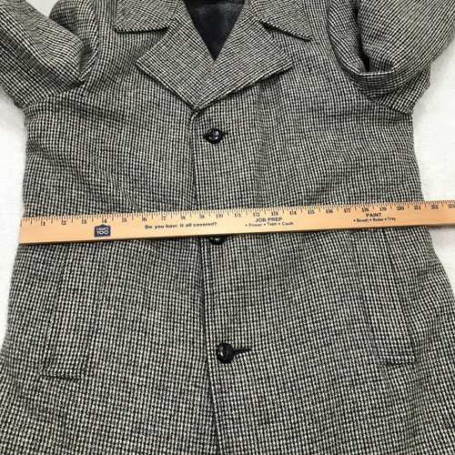 Vintage Woolrich Jacket Mens 40 Winter Coat Wool Blend Lined 60s 70s Heavy - Picture 15 of 20