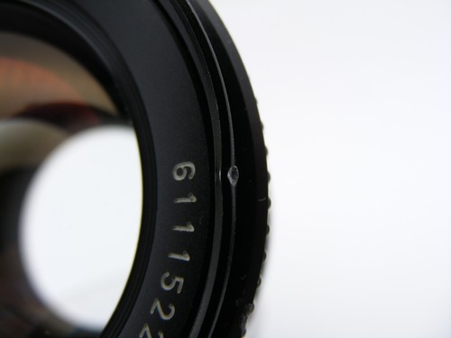 Rollei 55mm f1.4 manual focus lens MC No 61115226 Mount Rollei QBM - Picture 24 of 24