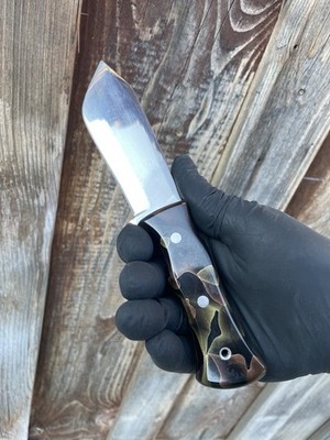 Messerrohling Aus Carbonstahl 1.2235 / 80CrV2 – Jagdmesser Rohling, Gehärtet 58-60 HRC, 3mm Stark – Perfekt Für Bushcraft & Survival