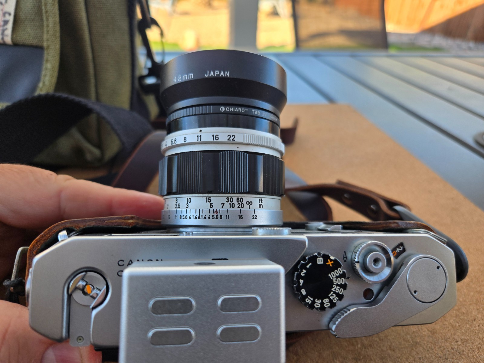 Canon P Camera rangefinder with screw mount 1.4/50mm lens (near Mint condition)