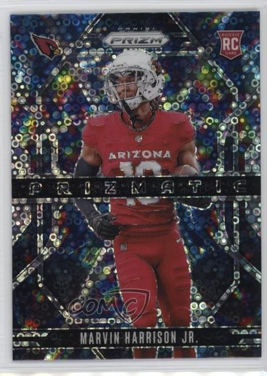 2024 Panini Prizm Prizmatic No Huddle Marvin Harrison Jr #12 Rookie RC 1oa8