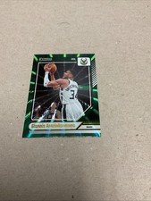 2024-25 Panini Donruss Milwaukee Giannis Antetokounmpo Green Holo Laser Card