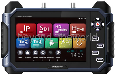 SeeEyes SC-IPM07PRO 7'' Professional IP Multi-format Test Monitor  Tracking 
