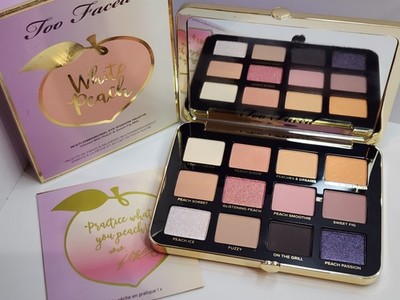 Too Faced White Peach Eyeshadow Palette Infused Peach & Sweet Fig  DISCONTINUED