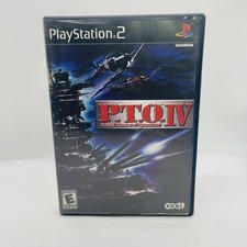 P.T.O. IV: Pacific Theater of Operations (Sony PlayStation 2, 2003) Complete