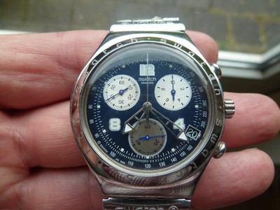 Swatch Irony Swiss AG 1999 chronograph short bracelet