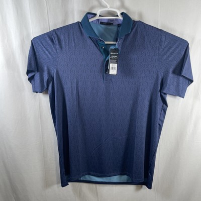Greyson Golf Shirt Polo Seawolf Mens XL Night Fall Purple New Performance Logo