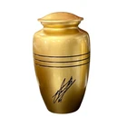 UNDERTAKER AUTOGRAPHED GOLD BLACK URN JSA AUTHENTICATED #2