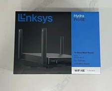 Linksys Hydra Pro 6E Tri-Band Wi-Fi Gaming Router - Black (MR7500)