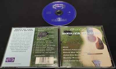BEST OT THE DELTA BLUES (1996) CD UK Robert Johnson John Lee Hooker Muddy Waters