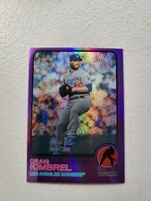 2022 Topps Heritage High Number #675 CRAIG KIMBREL Purple Refractor OC NM
