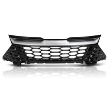 Front Bumper Upper Grille Grill Black Chrome Fit For 2023 2024 Kia Sportage Front Bumper Upper Grille Grill Black Chrome Fit For 2023 2024 Kia Sportage