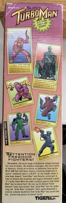 1996 Vintage Talking Turbo Man Jingle All The Way Action Figure