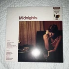 SEALED Taylor Swift Midnights Blood Moon Edition Vinyl LP Hand Signed Photo
