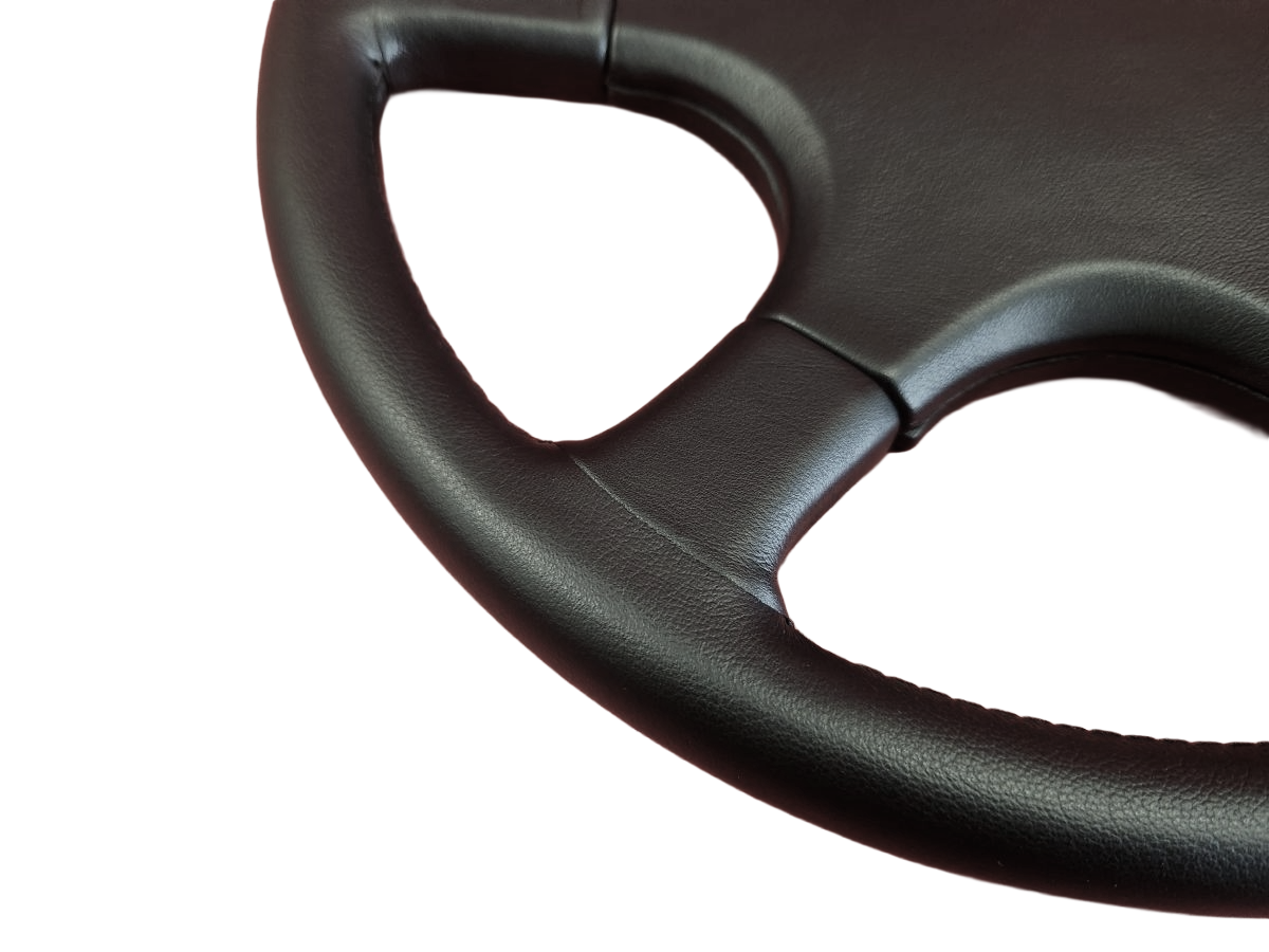 MOMO GHIBLI Steering Wheel 370mm Black Leather 4 JDM 911 BMW E30