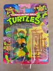 1988 Vintage TMNT MOC  Raphael Sealed 10-Back Card Playmates NIP