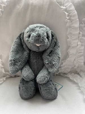 Jellycat Bashful Dusky Blue Bunny Medium 12” Retired. NWT | eBay
