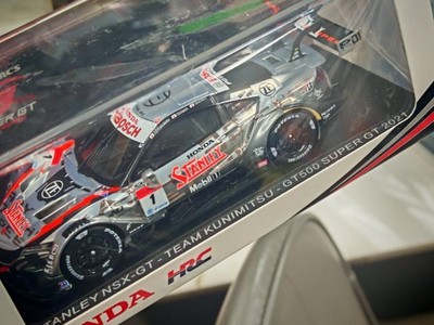Spark 1:43 racing model honda honda nsx gt500 super gt 2021